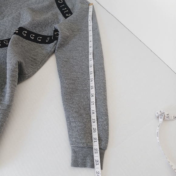 Mark. Dress Quilted Stretch Gray Metal Hook Accents Pull=On Size SP 4-6 - Picture 5 of 11